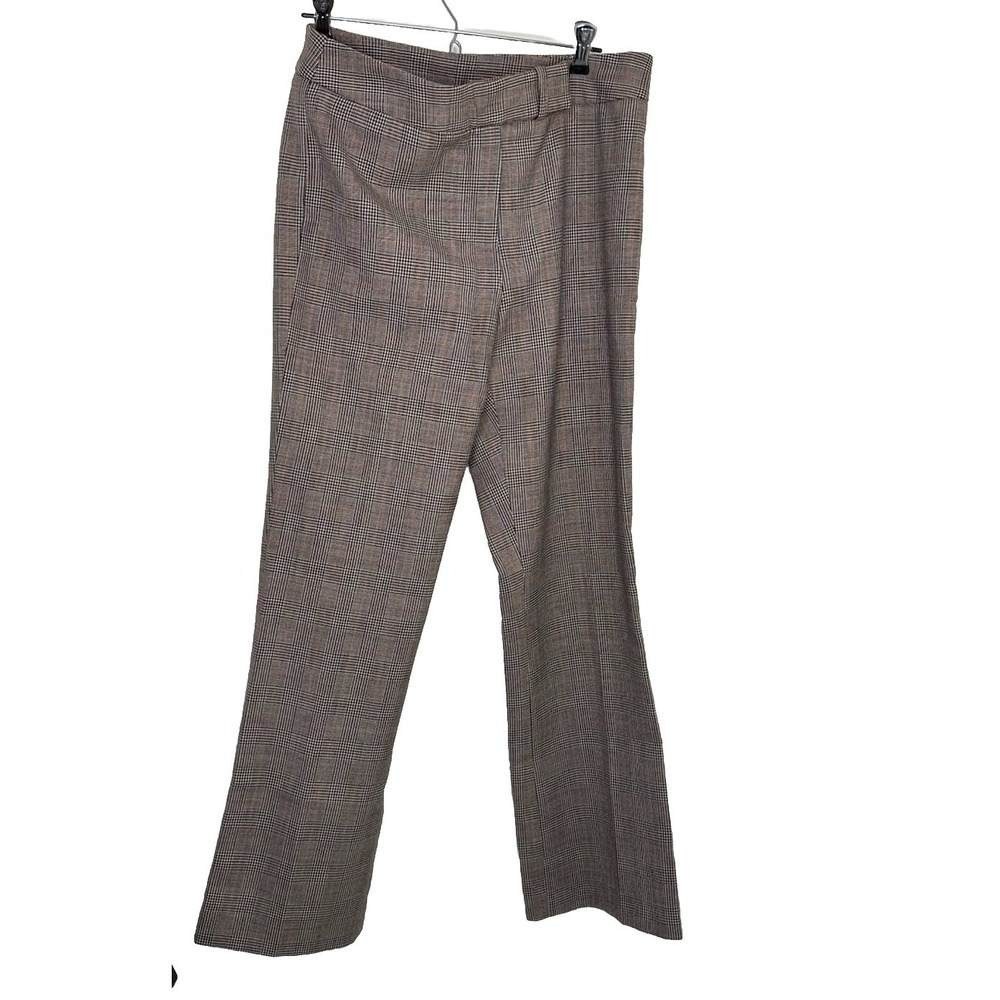 Vtg Lilly‎ Pulitzer Wool Blend Houndstooth Trousers Pants Size 4 Light Academia